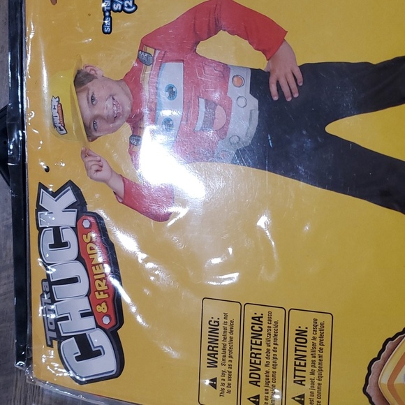 Tonka Chuck & Friends Costume Size 2T by Disguise - Picture 2 of 3